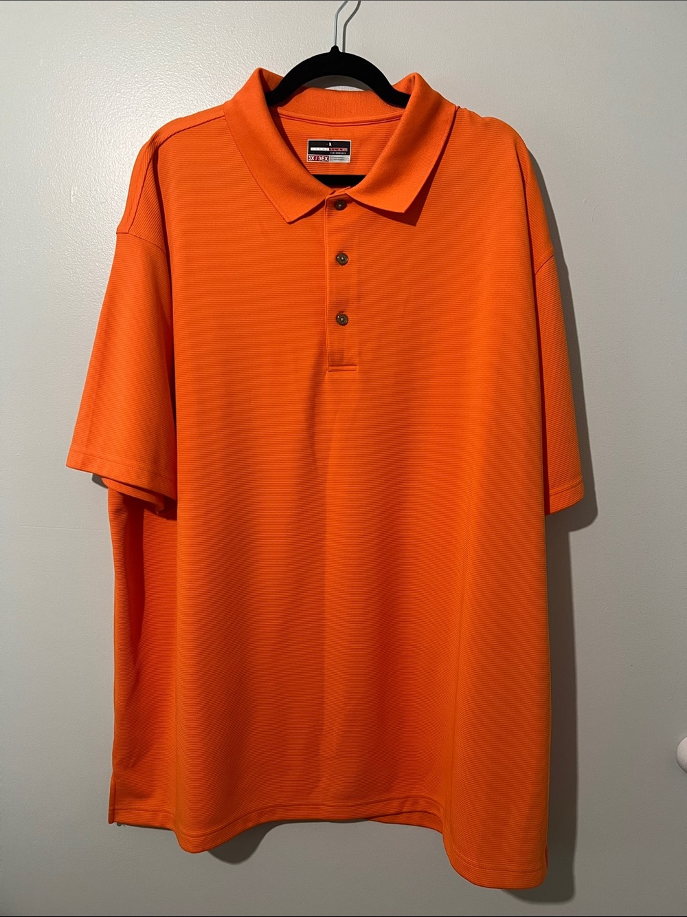 Grand Slam Men's Bright Orange Short-Sleeve Polo Shirt Big & Tall NWT